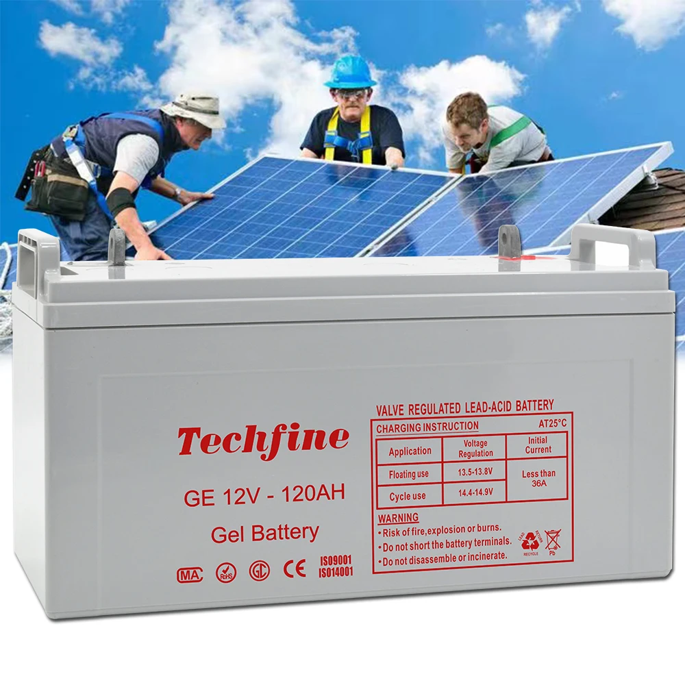 Deep Cycle Agm Battery 12V 100ah 120ah 150ah 200ah 250ah 300ah Home Power Battery Storage