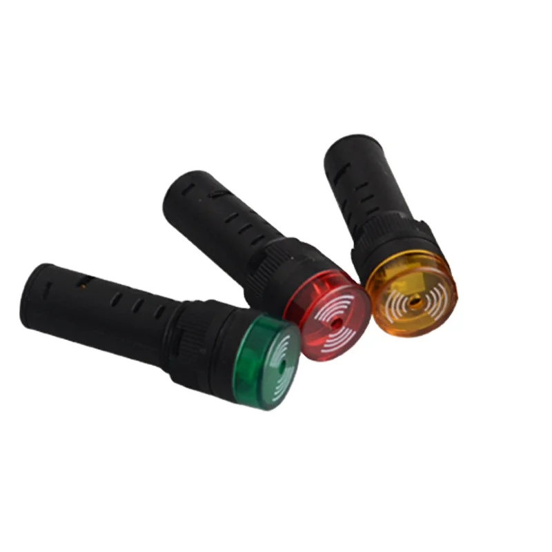 Для крепления на панель 16 мм светодиодный индикатор питания не светится зеленым цветом зуммер