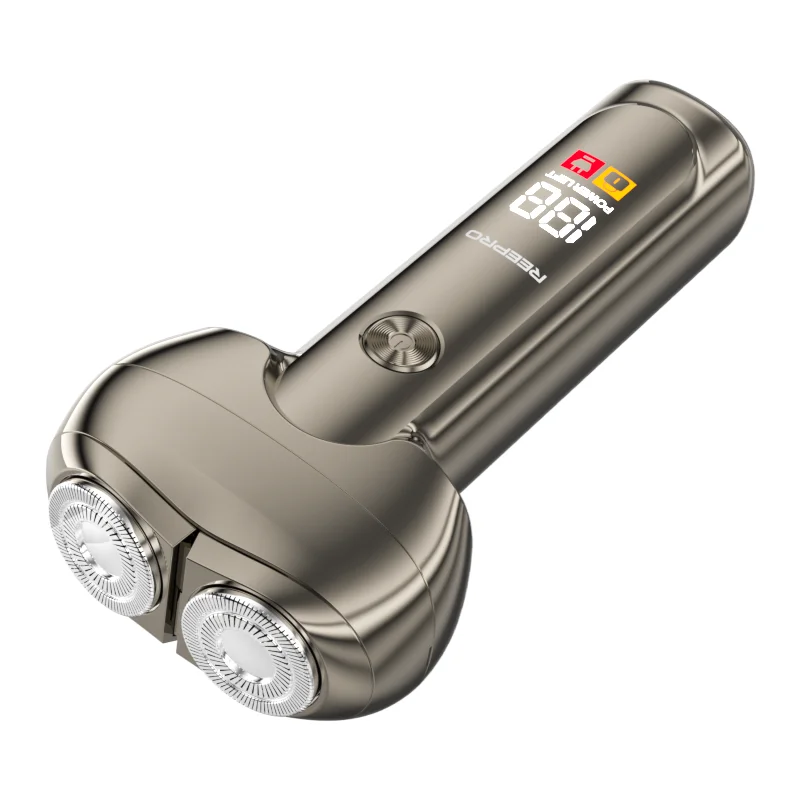 USB Rechargeable Professional 4D Electric Shaver for Men Twin Blade Hair Trimmer Cutter Outdoor Hotel Use Adult Beard Trimmer