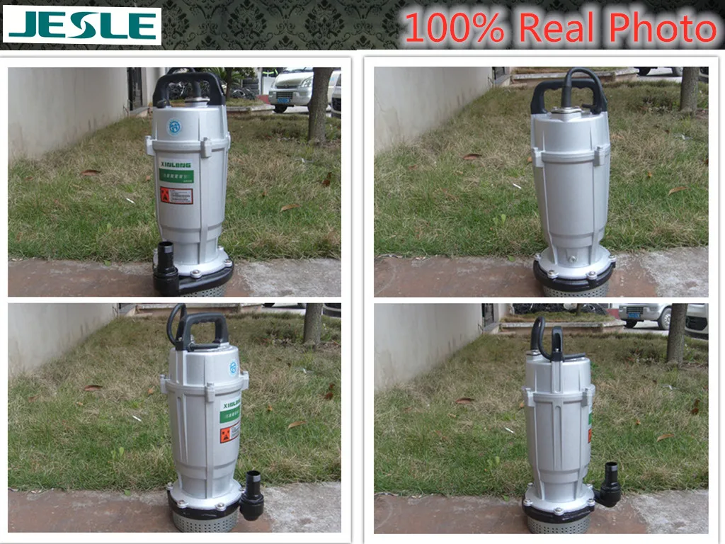 Factory direct sale QDX 0.75kw 1hp 220v single phase with switch float electric submersible water pump