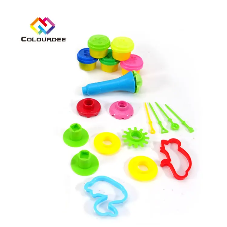 Amazon Hot selling OEM ODM Play Dough Factory Play Toys Modeling Clay Air Dry Clay Slime Non-Toxic Ocean set sea park