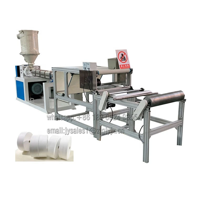 Одношнековый экструдер из полипропиленовой продувной ткани, производитель/Производственная линия