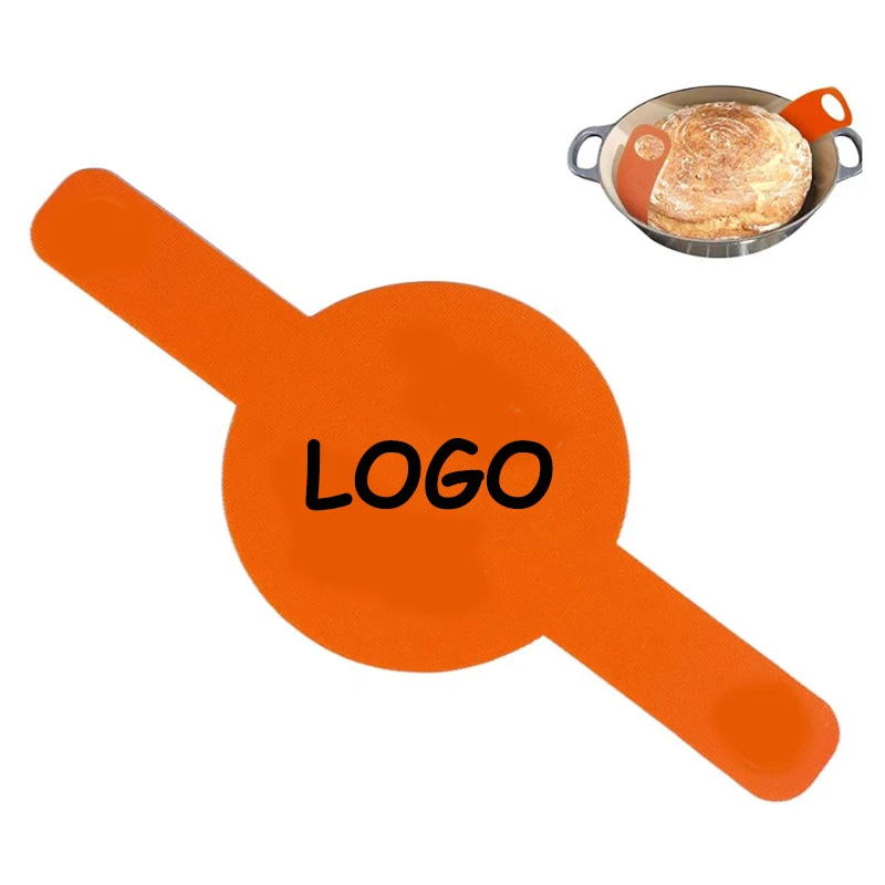 Non-stick Long Handled Sling Silicon Bread Mat Baking mat for Dutch Oven
