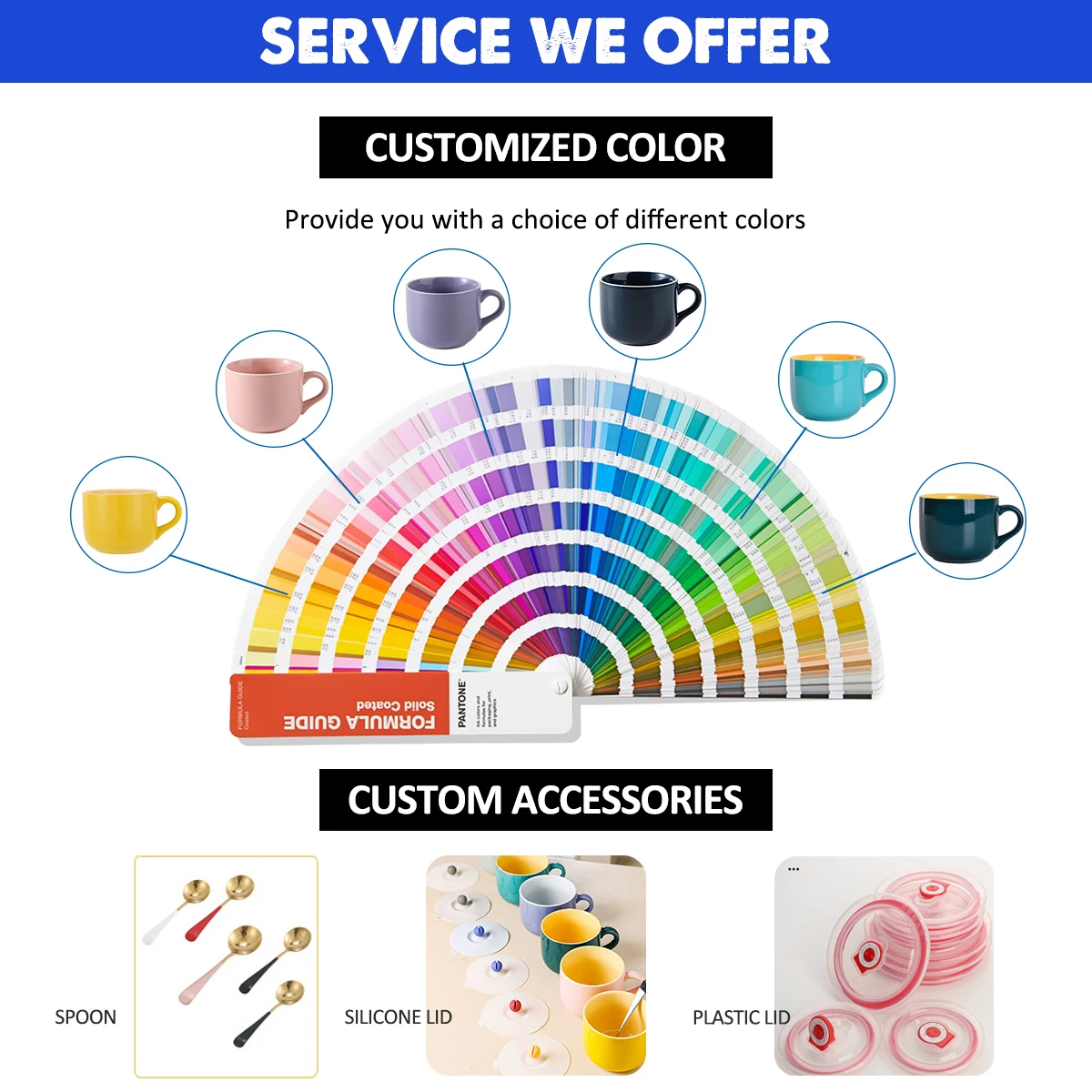 Custom 22 oz Large Ceramic Coffee Mugs with logo Porcelain Oatmeal Mug gift Breakfast Cup 650mL Wide Soup Mugs Bowl with Handle