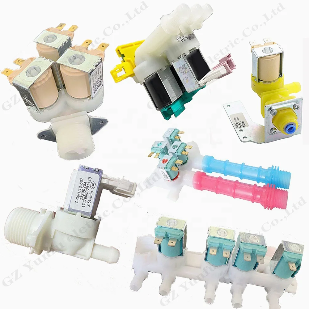 Wholesale Famous Brands Washer parts dishwasher drain valve water inlet valve