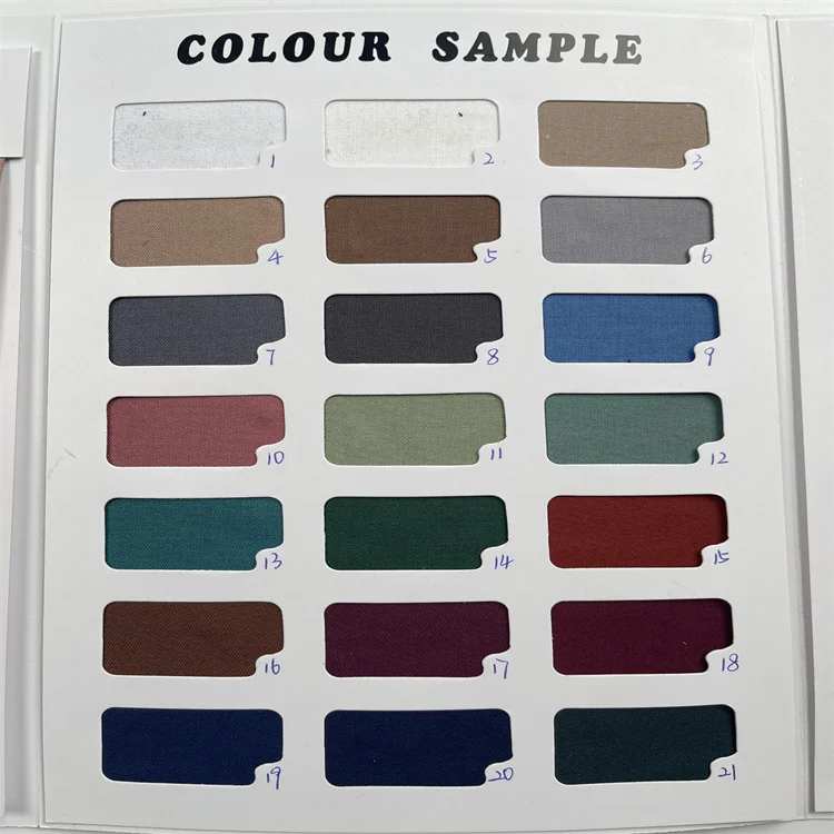 Hot sale ready stock Toyobo T/R  80/20 Twill Fabrics  Polyester Viscose Suit Fabric for Arabia Abaya for indonesia market