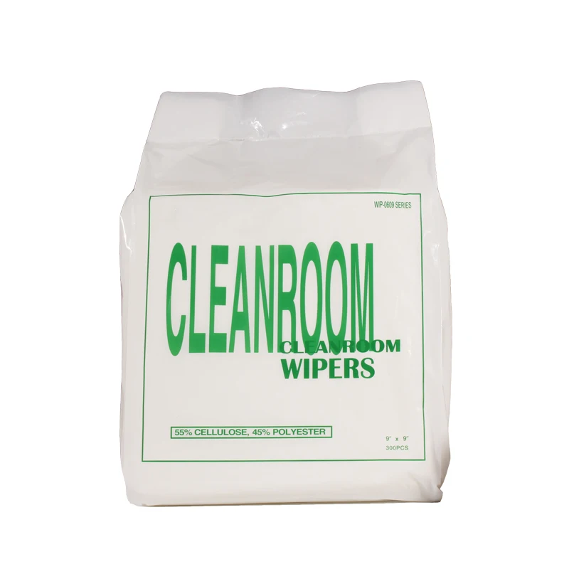 Water removal High efficiency water absorption WIP-0609 Series Wipes Green For LCD/LRD display production