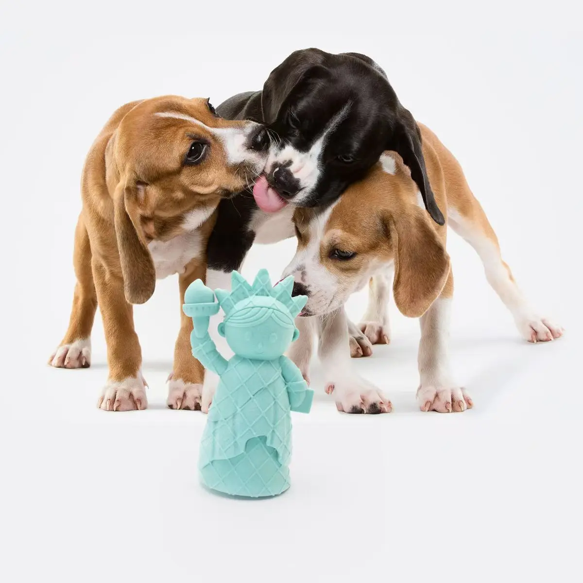 Durable Food Grade TPR Puzzle Pet Toy for Dogs Novel Interactive Chewable Toy with Food Leakage Effect