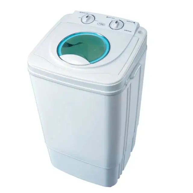 Быстрая отправка электрический пластиковый корпус 7 кг верхняя загрузка одна ванна Мини Портативная стиральная машина для дома