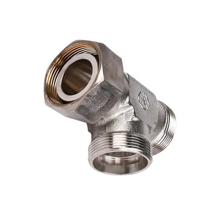 WholesaleSteel Pipe Fittings Quality 3 Way Elbow Hydraulic carbon steel barred tee