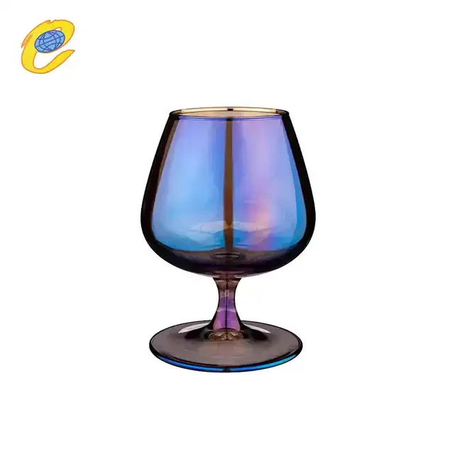 High quality wine glass stemware with classic shape Custom Glass Dessert Crystal Wine Glasses Brandy Glass Cognac Wine Cup
