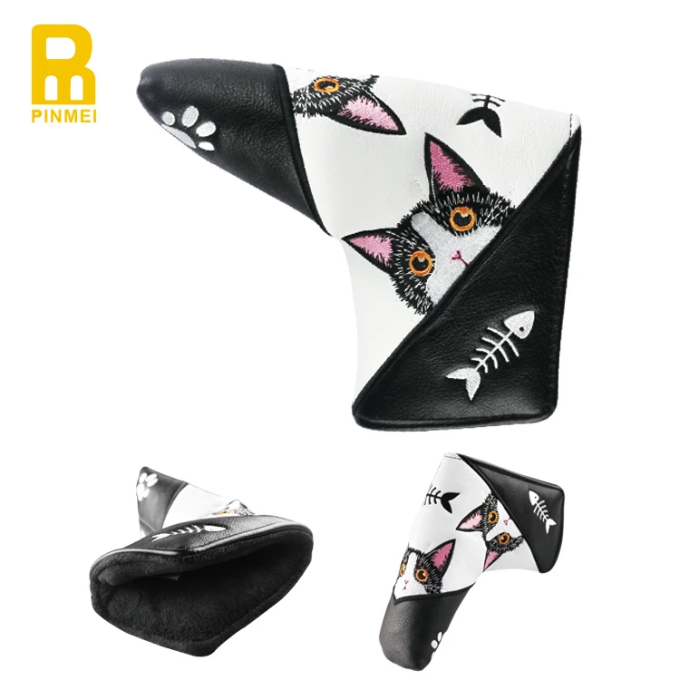 Golf Head Covers for Driver & Fairway Woods PU Leather Headcovers Designed to Fit All Woods and Drivers