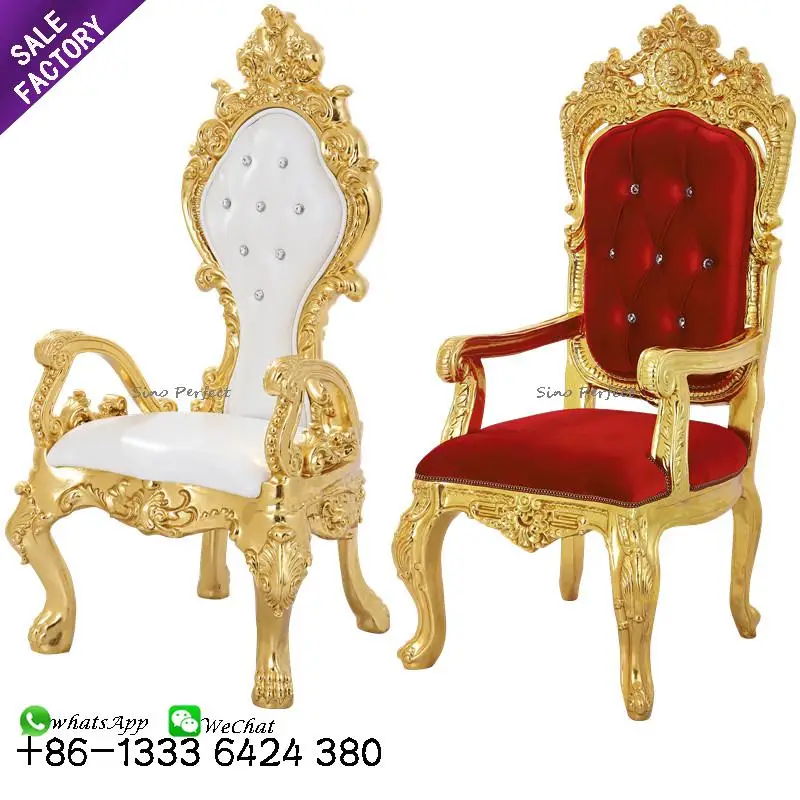 Wholesale Hotel Event Furniture Royal Set Dinning Sitting Room Chairs