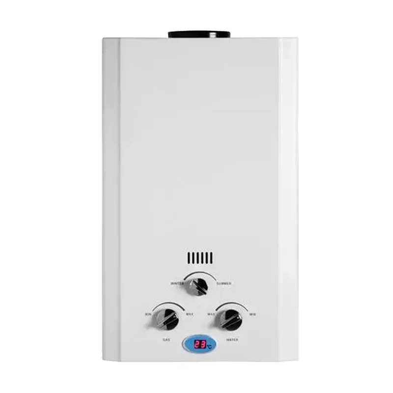 Оптом 6л/8л/10л/12л пропановый ГАЗ СНГ безрезервуарный мгновенный нагреватель горячей воды бойлер с душевой головкой