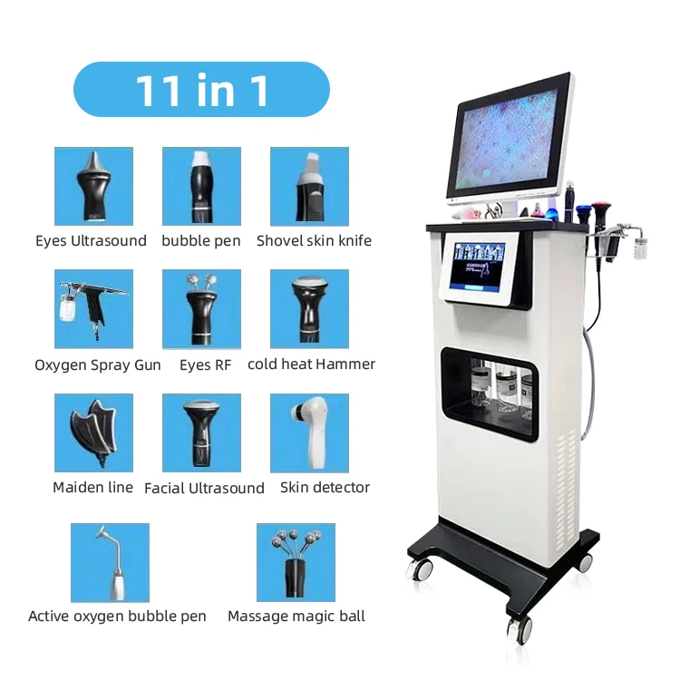 2024 Beauty Spa skin Repair care deep cleaning 11in1 Water dermabrasion facial Microdermabrasion Machine