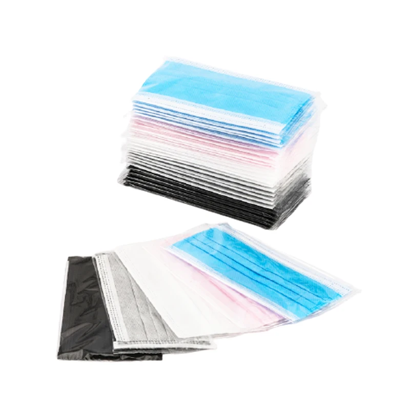 
 Хирургические медицинские стоматологические промышленного качества 3-слойные фанерные модные черные медицинская маска 98  