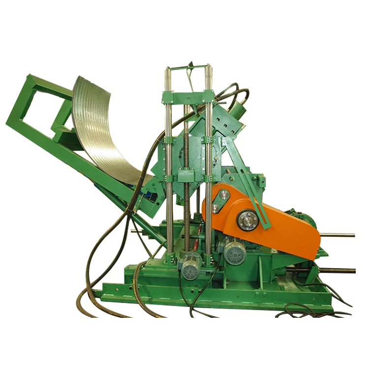 
Grain silo line roller forming machine punching decoiler curve shearing 