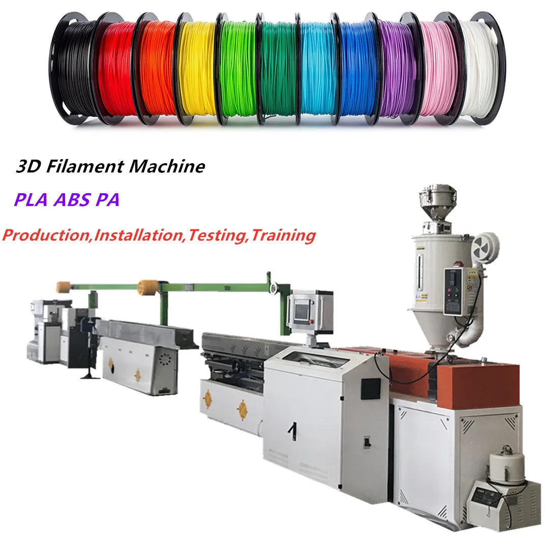 New Design ABS PLA PVC 3D Printer Filament Making Machine Price for Sale