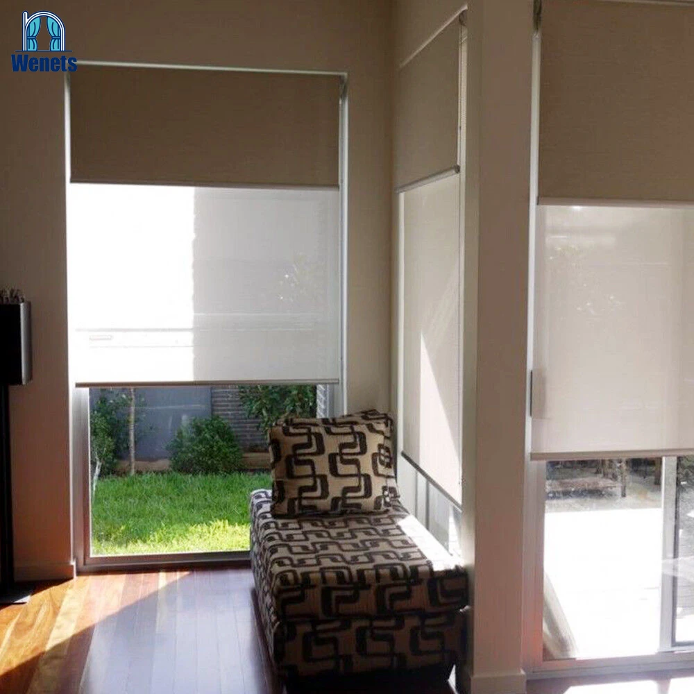 Wholesale price indoor electric roller blinds manual indoor zip roller blinds