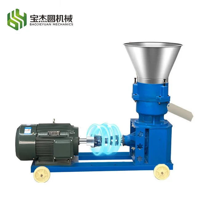 High Efficiency Wood Granules Making Machine Biofuel Sawdust Pellet Maker Sawdust Pellet Machine for Farming