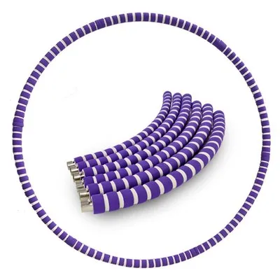 Exercise Equipment Detachable Foam Sponge Hoola PP Tube For Children And Adults Custom Logo And Package Hula Ring