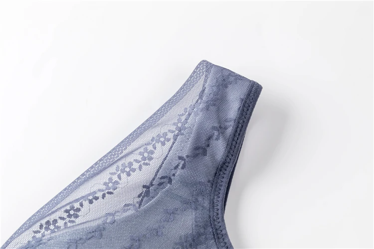 Exquisite Floral Mesh Transparent Women Sexy Bra and Panty Sets Luxury