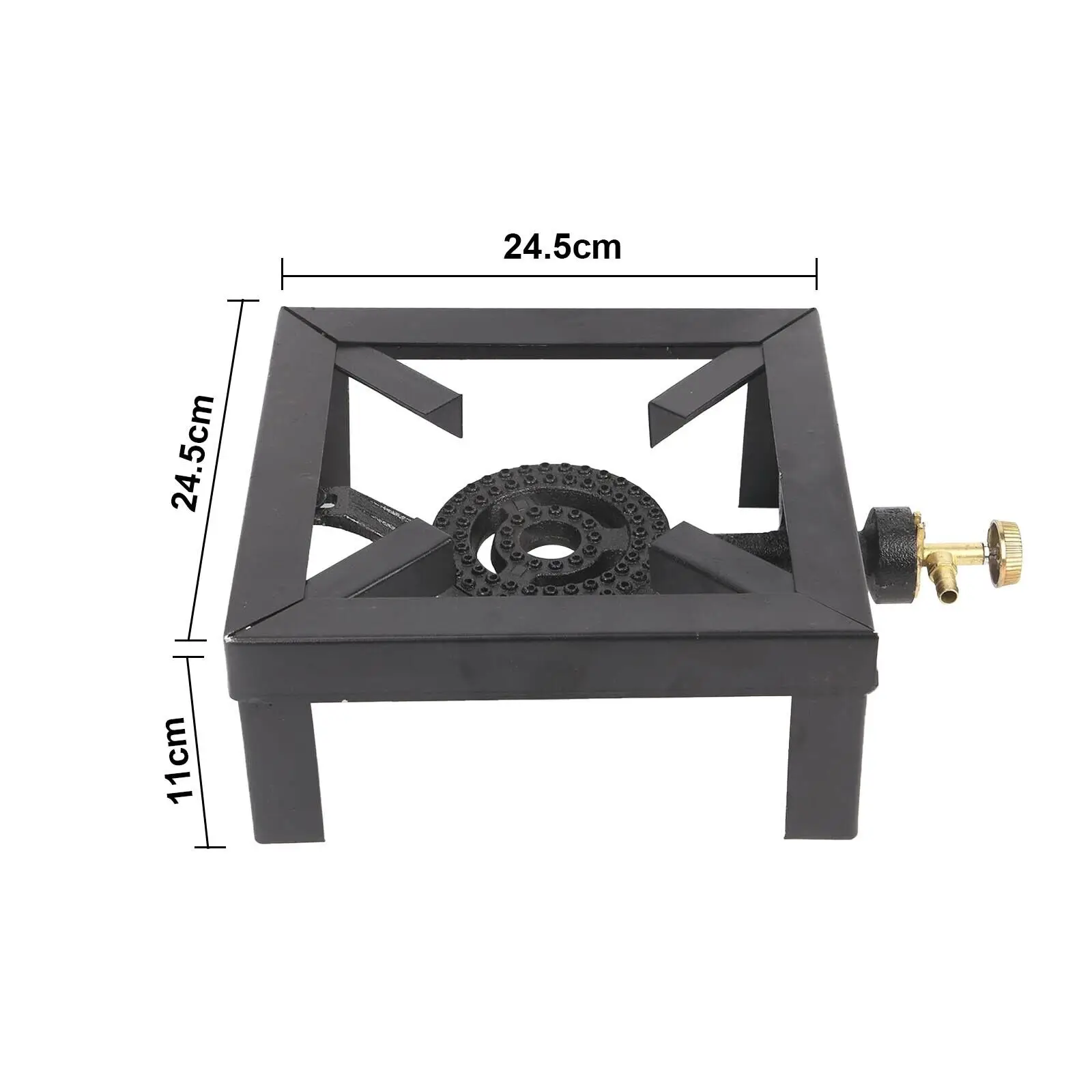 Portable Outdoor Camping Stove BBQ Cooker stove Iron LPG Single Propane Gas Boiling Ring Burner