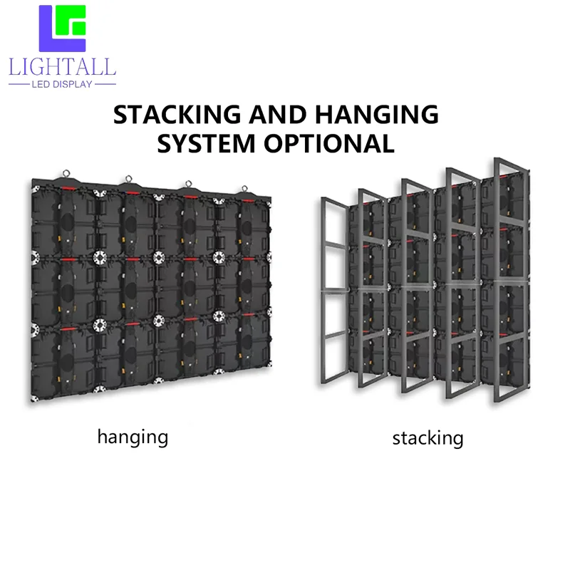 HD 500x500mm Stage Background Led Video Wall Complete System P2.6 P2.9 P3.91 P4.81 Seamless Splicing Rental Led Display Screen