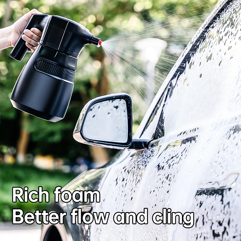 Wholesale New Design  Handheld Electric Car Wash Foam Nozzle Trigger Sprayer 2L