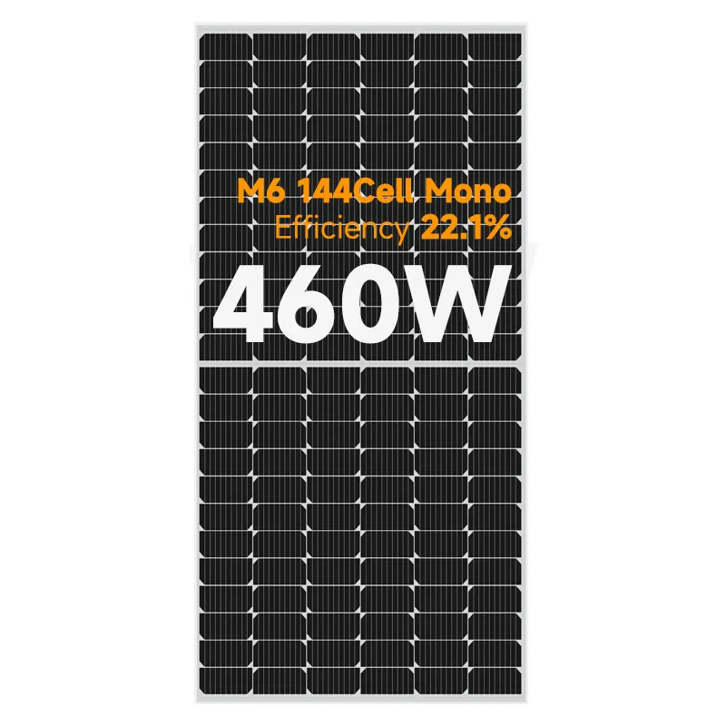 Supplies Professional 166mm 460w 470w 480w Monocrystalline Silicon Half Cell Solar Panels