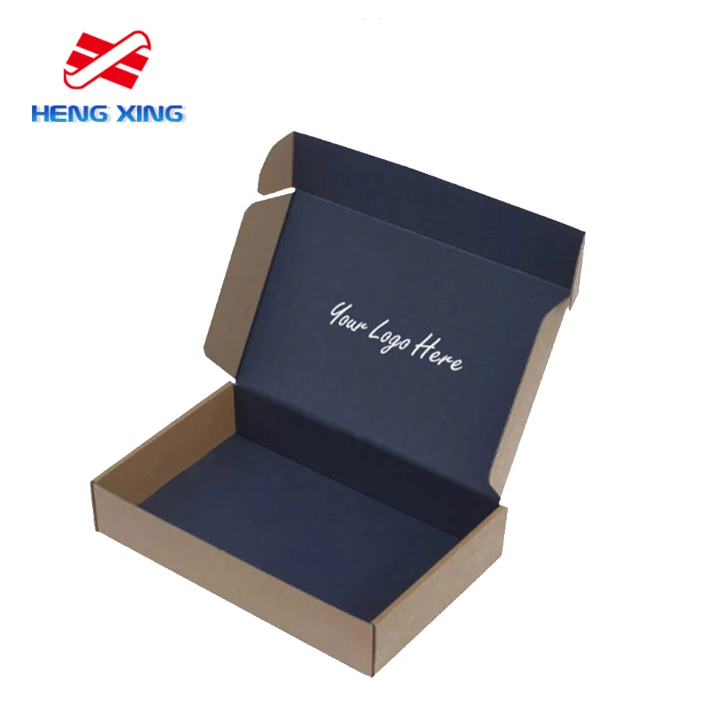 HENGXING custom design paper box clothes shipping mailer box shipping boxes custom logo