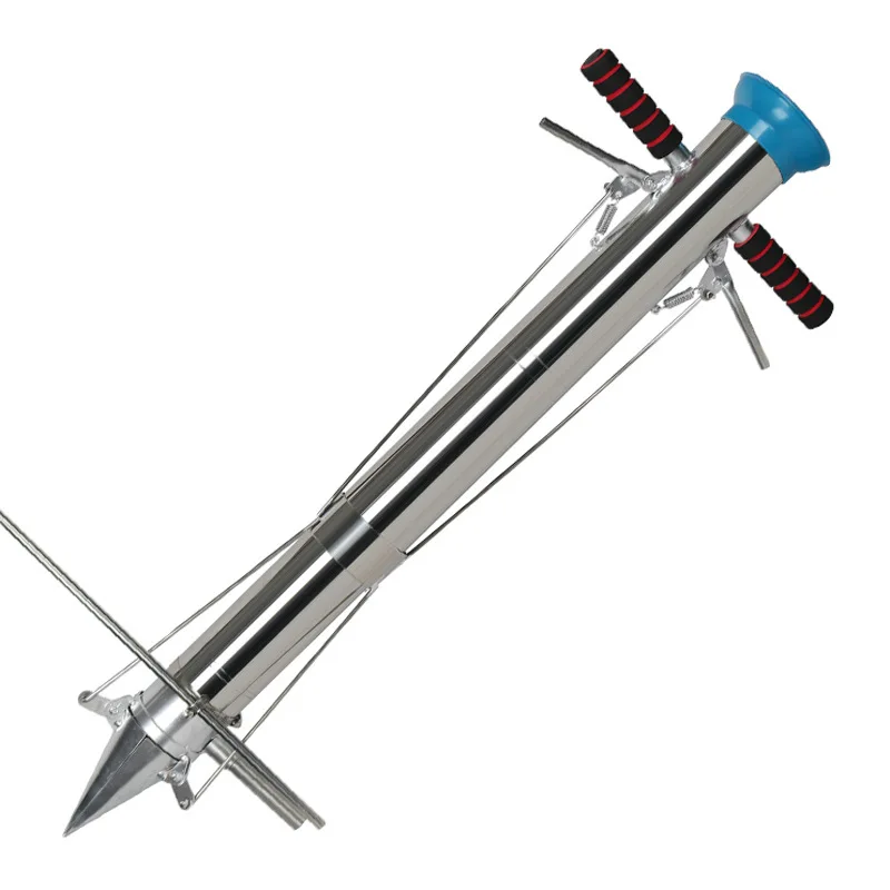 Handheld manual seed planter vegetable seedling transplanter