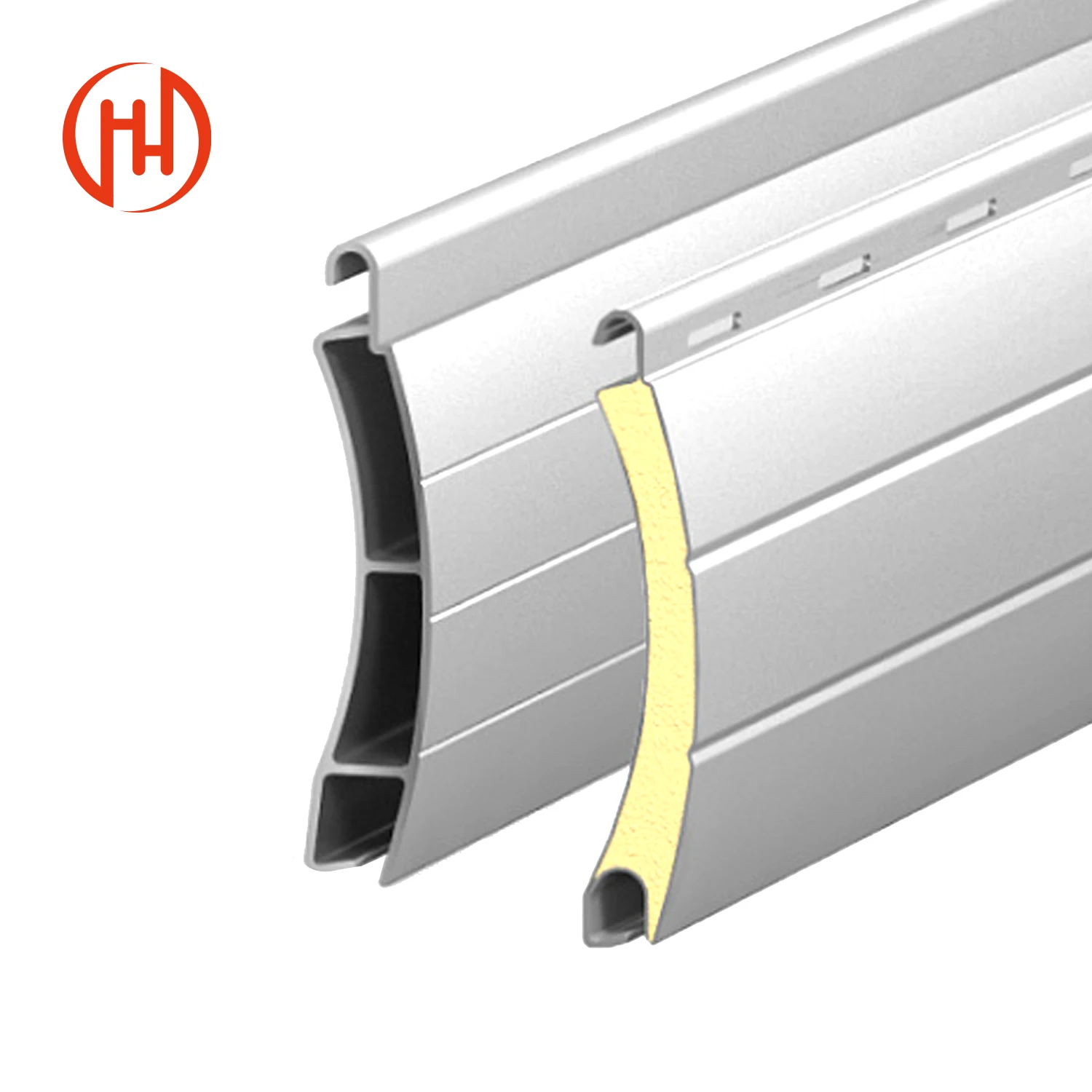 Custom New design Aluminum rolling garage door moldings garage aluminum profiles electric garage door