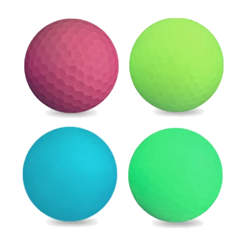 PRIMUS GOLF High quality Customized Colorful 2 Piece matte golf ball blank Made in Taiwan matte golf ball