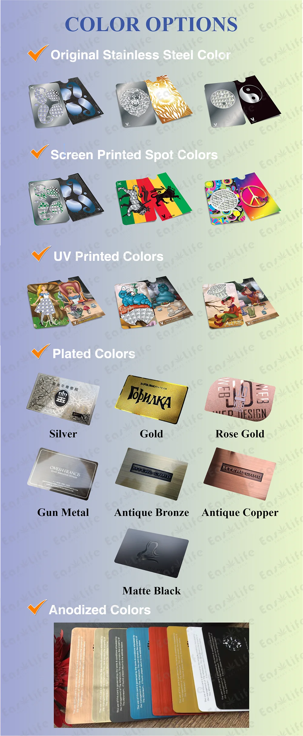 05 color options