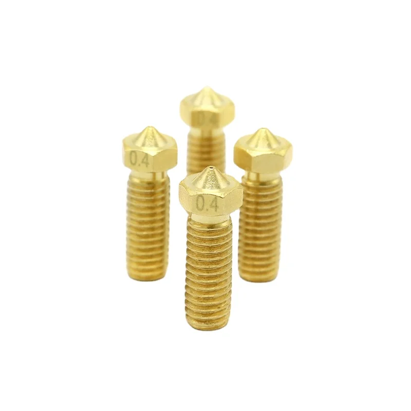 CNC машина 3D принтер запчасти сопло E3D-V5 V6 резьба 1,75/3,0 расходный Калибр 0,3 мм