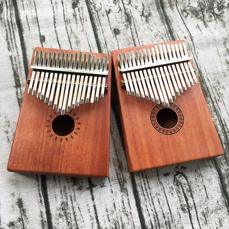 Paisen sanza mbira музыкальный инструмент Пальчиковый фортепиано мини 17key твердое красное дерево калимба 17 ключ калимба большой палец пианино набор для продажи