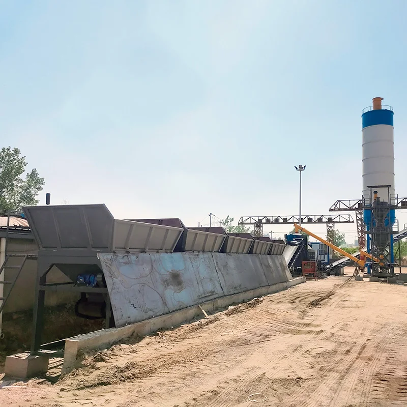 WBS stabilized soil mixing plant 300/500/600/700/800 t/h Subbase soil continuous mixing plant