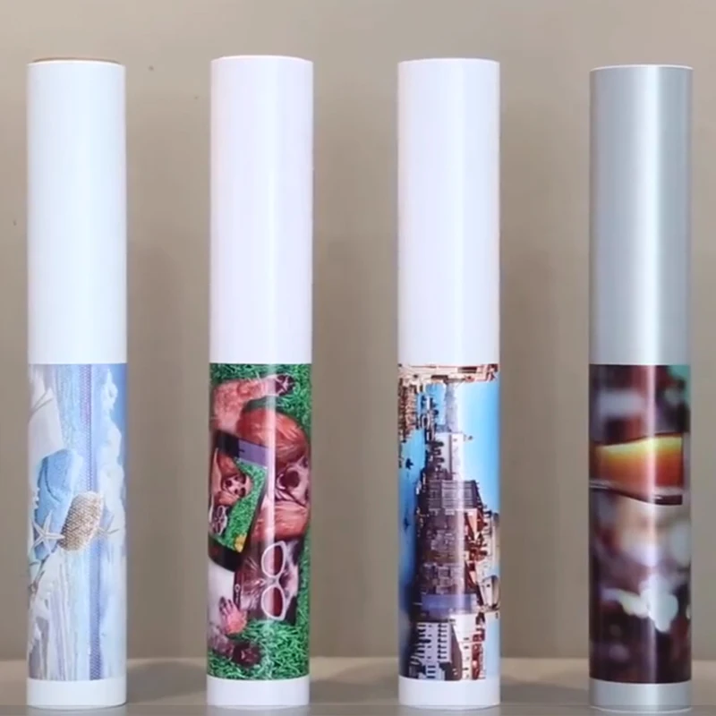 Wholesale 120g/140g/160g PVC Self-Adhesive Vinyl Roll Eco-Solvent Printable Frontlit Flex Available in White Glossy or Matte