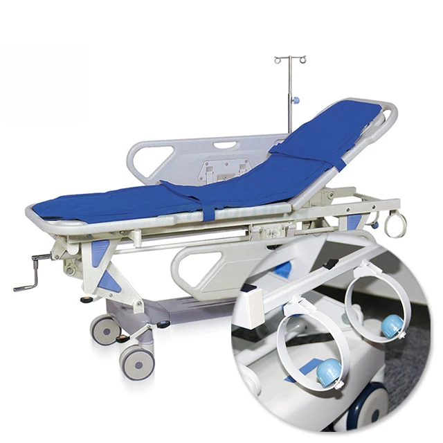 AG-HS002 cnetral система запирания портативная ручная Больничная медицинская носилки для пациентов