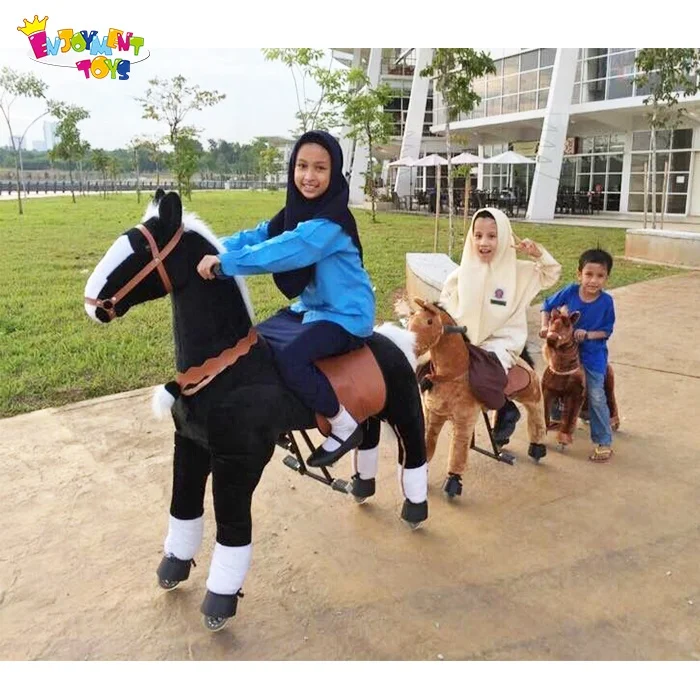 Promotion CE/ EN71 mechanical horse toys for sale rocking horses for adults