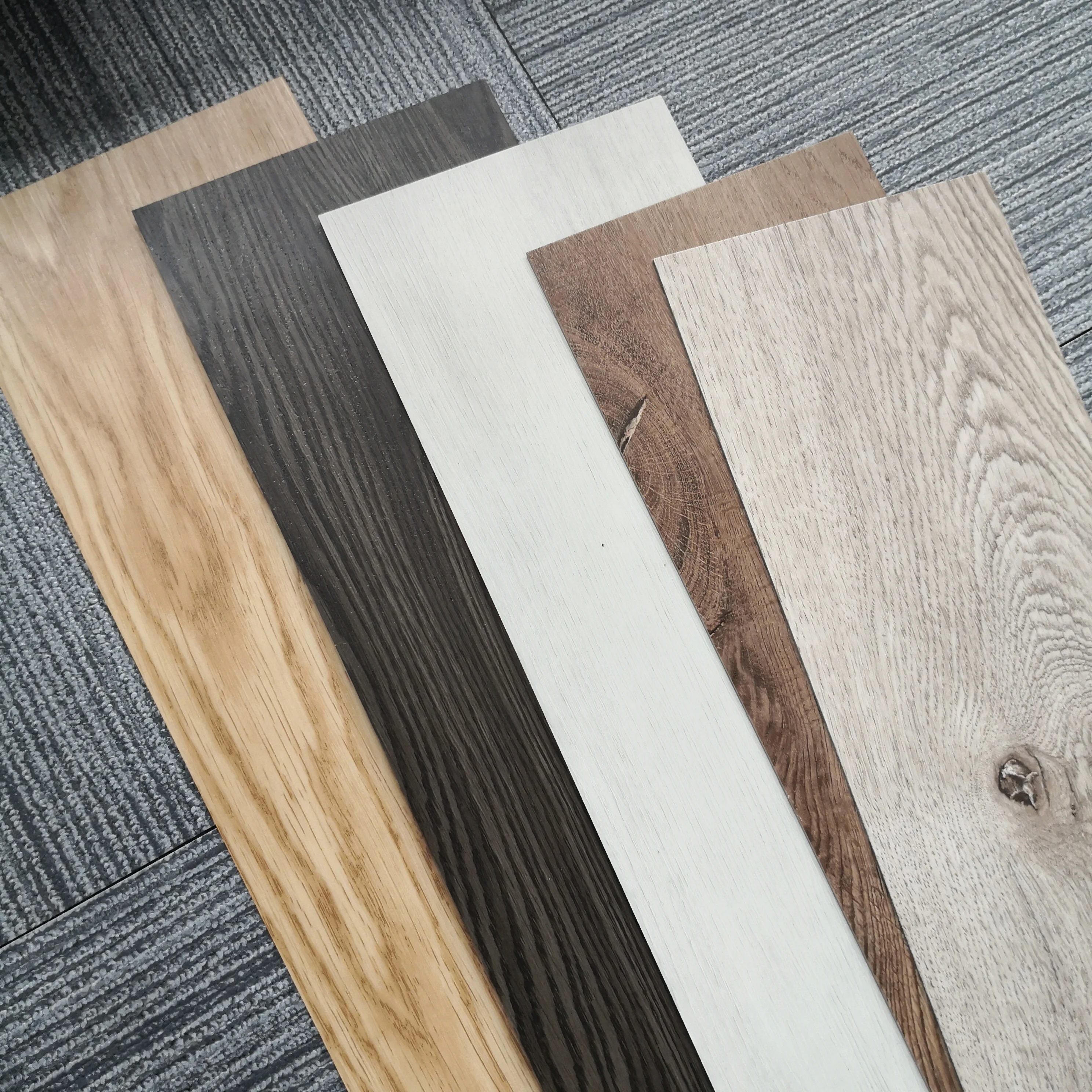 Customized Vinyl Glue Down Pvc Plastic Flooring Plank Lvt Tiles Dry Back Floor