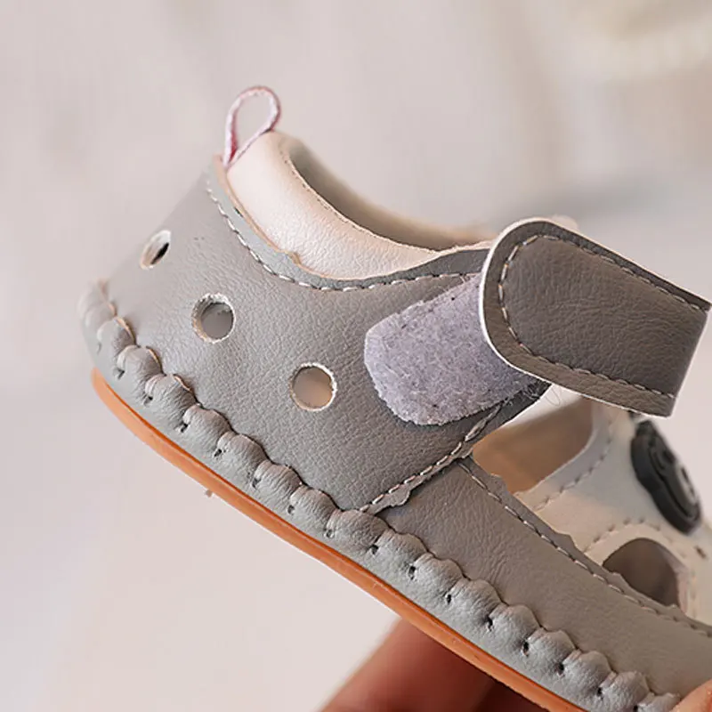 Summer Walking Shoes Soft Soles Cartoon Baby Boy Sandals 1 Year Baby Sandal Shoes Newborn Shoes