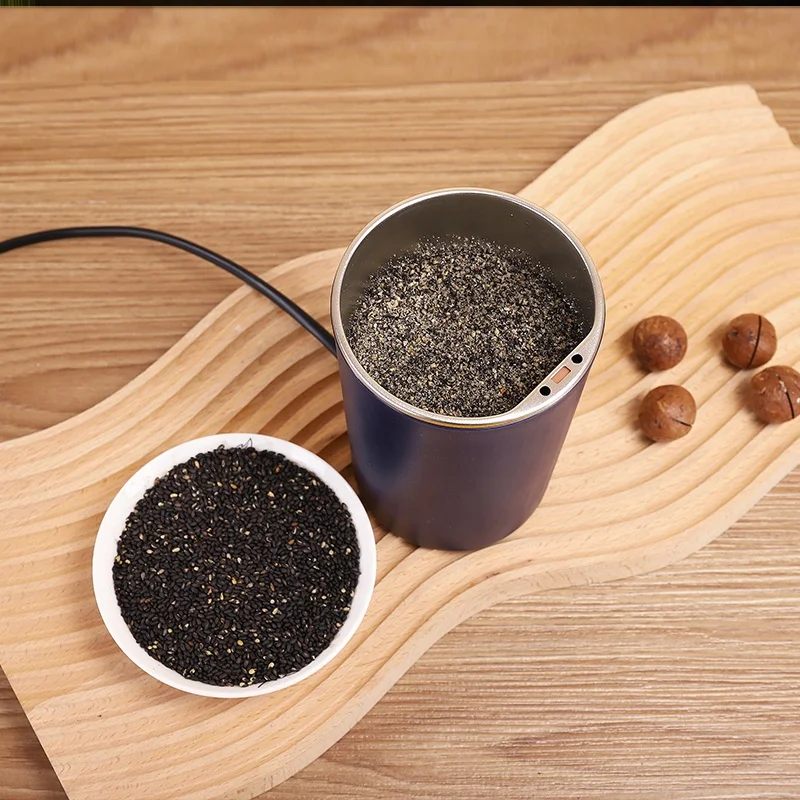 Portable Coffee Mini Dry Food Spice Grinder Machine Table Personal Blender For Coffee Bean Grinder Electric