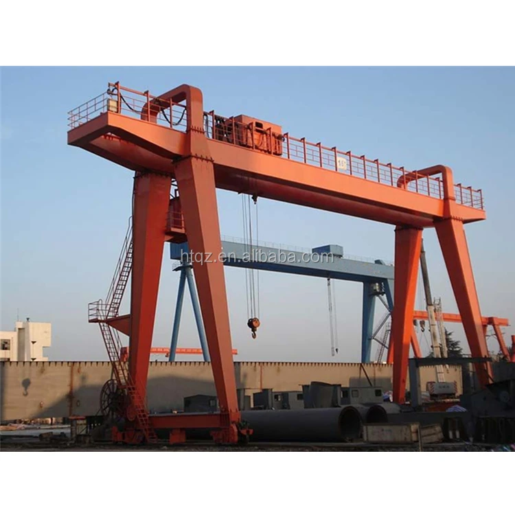 mh type 10 t 20t control electric single beam girder gantry crane 50t double girder gantry crane