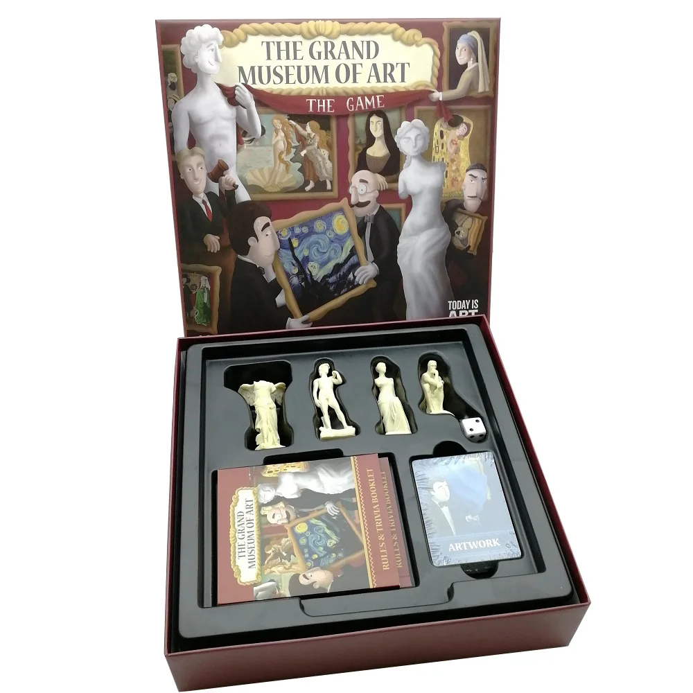 Custom Retailer Painting Family Crime Psychological Testing Strategy Board Game