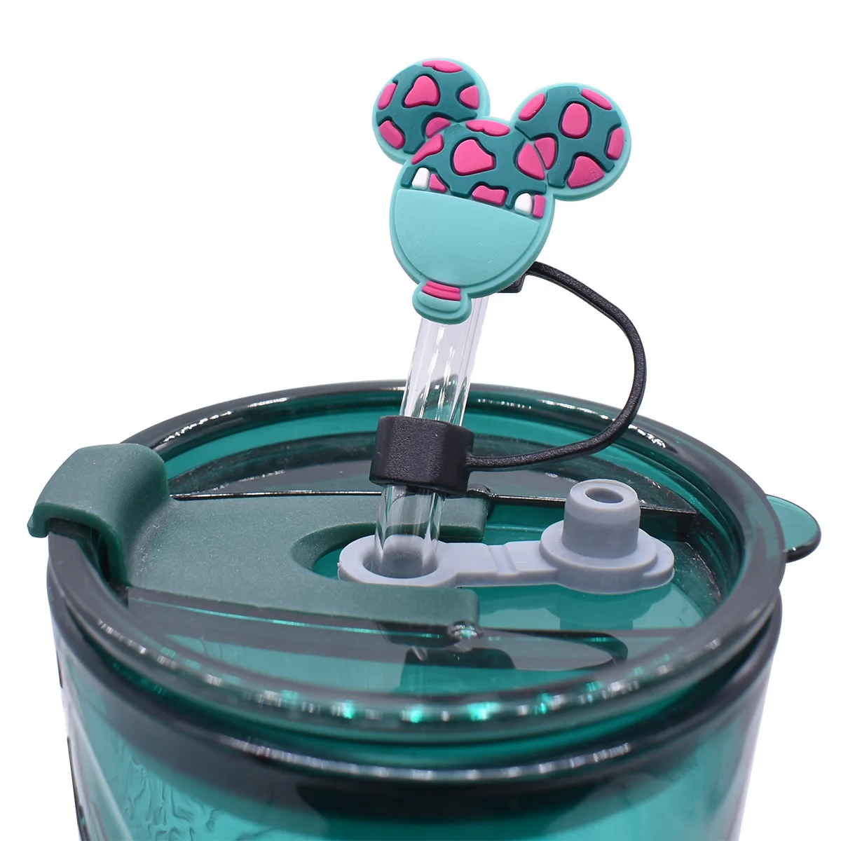 Straw Tip Covers for Cups Steel Tumbler With Lid and Easter Stainless Straw Topper Charms Straw Topper Attachment Accessories