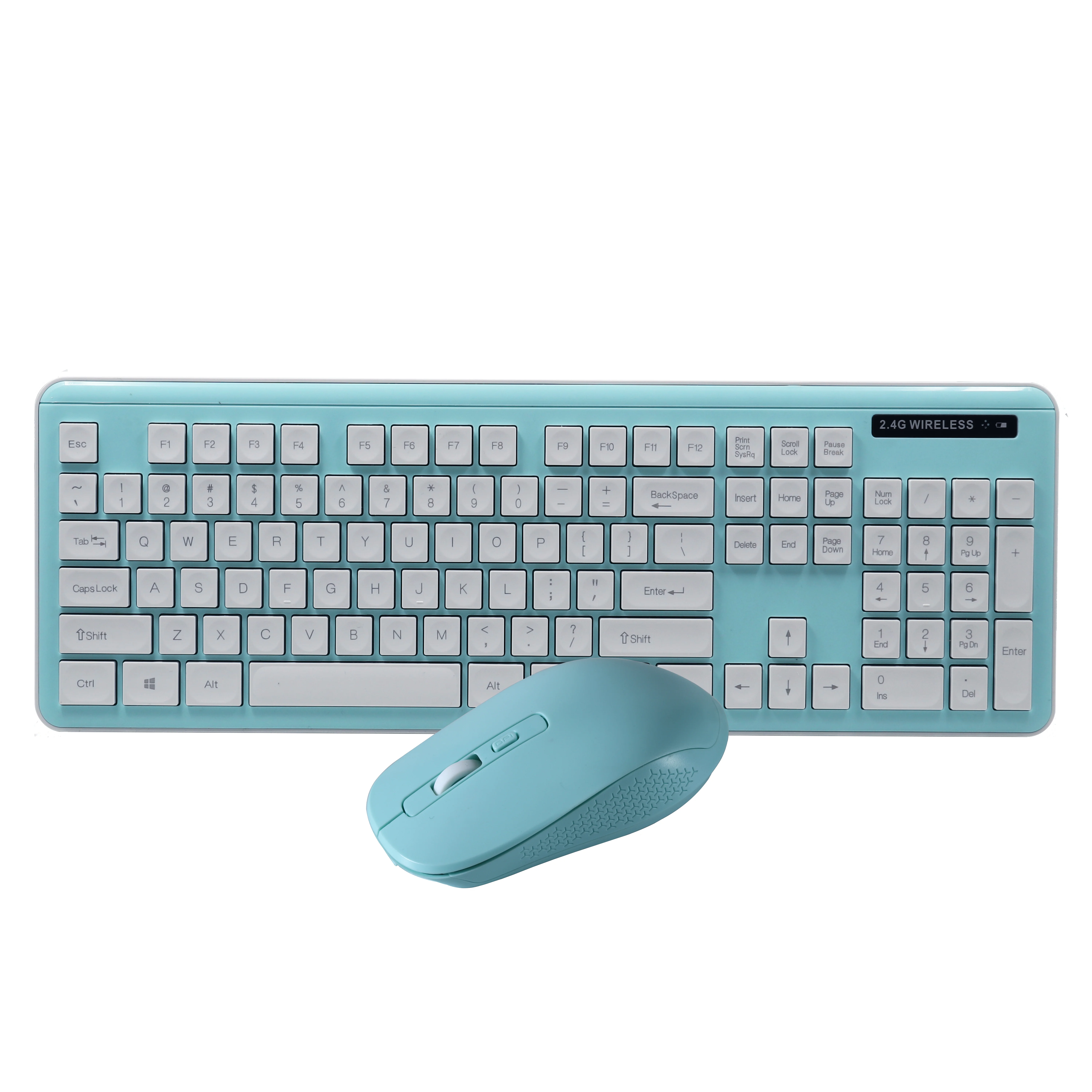 High Quality 2.4g Wireless Gaming Keyboard and Mouse Combo 108 keys Universal Keyboard And Mouse Set For Pc Computer Laptop