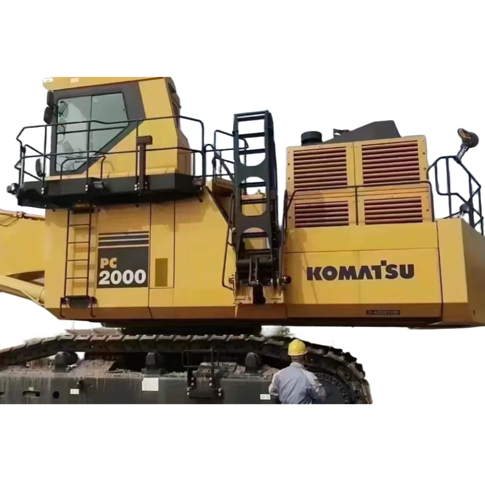 Hot selling 200 ton heavy excavator Japan Imported extra-large Chinese  used Komatsu PC2000/PC2000-8 excavator