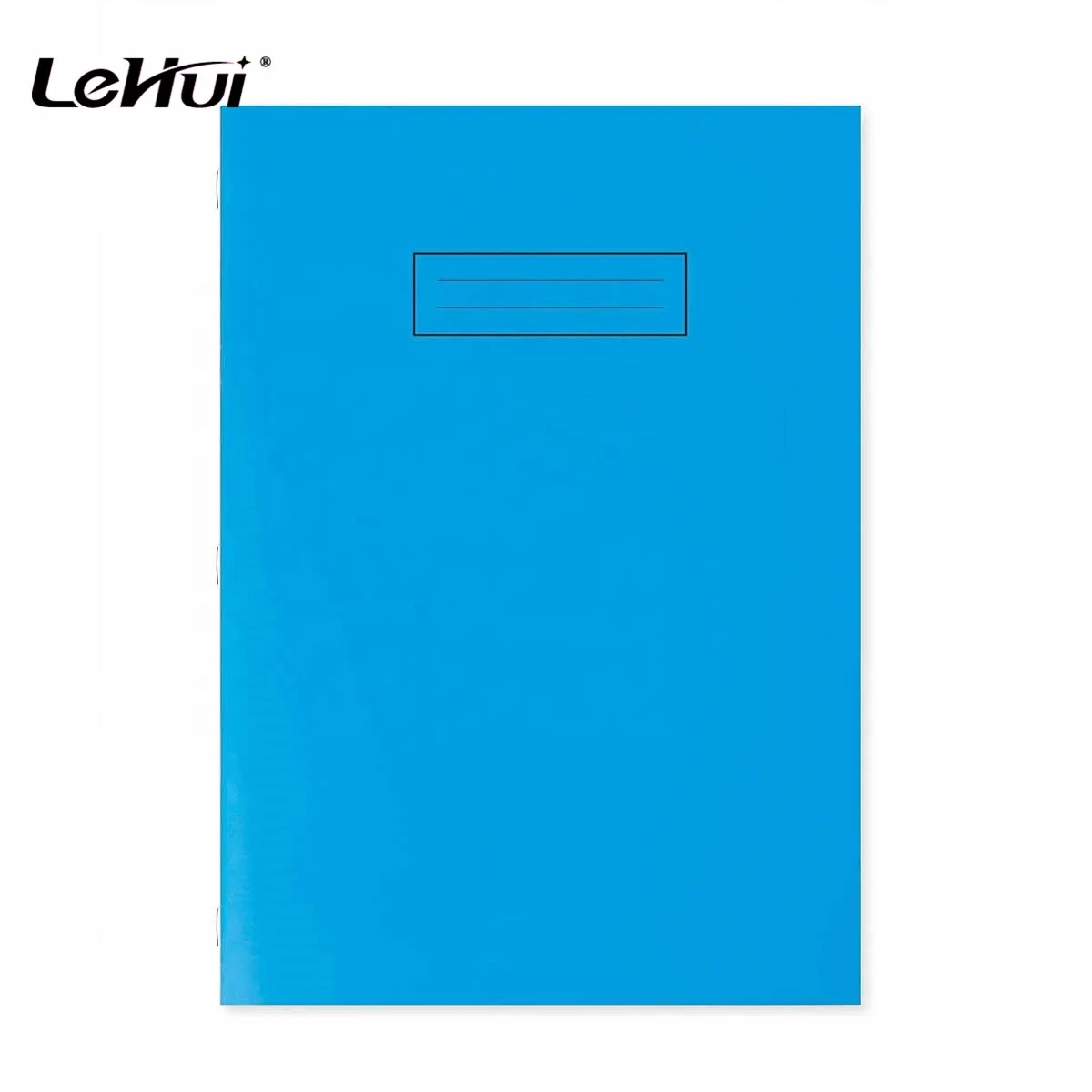 Alibaba Gold Supplier Manufacturer Supply 75gsm paper 80 pages A4 Wire stitched Ruled 8mm feint Bright Assorted Colours Exercise